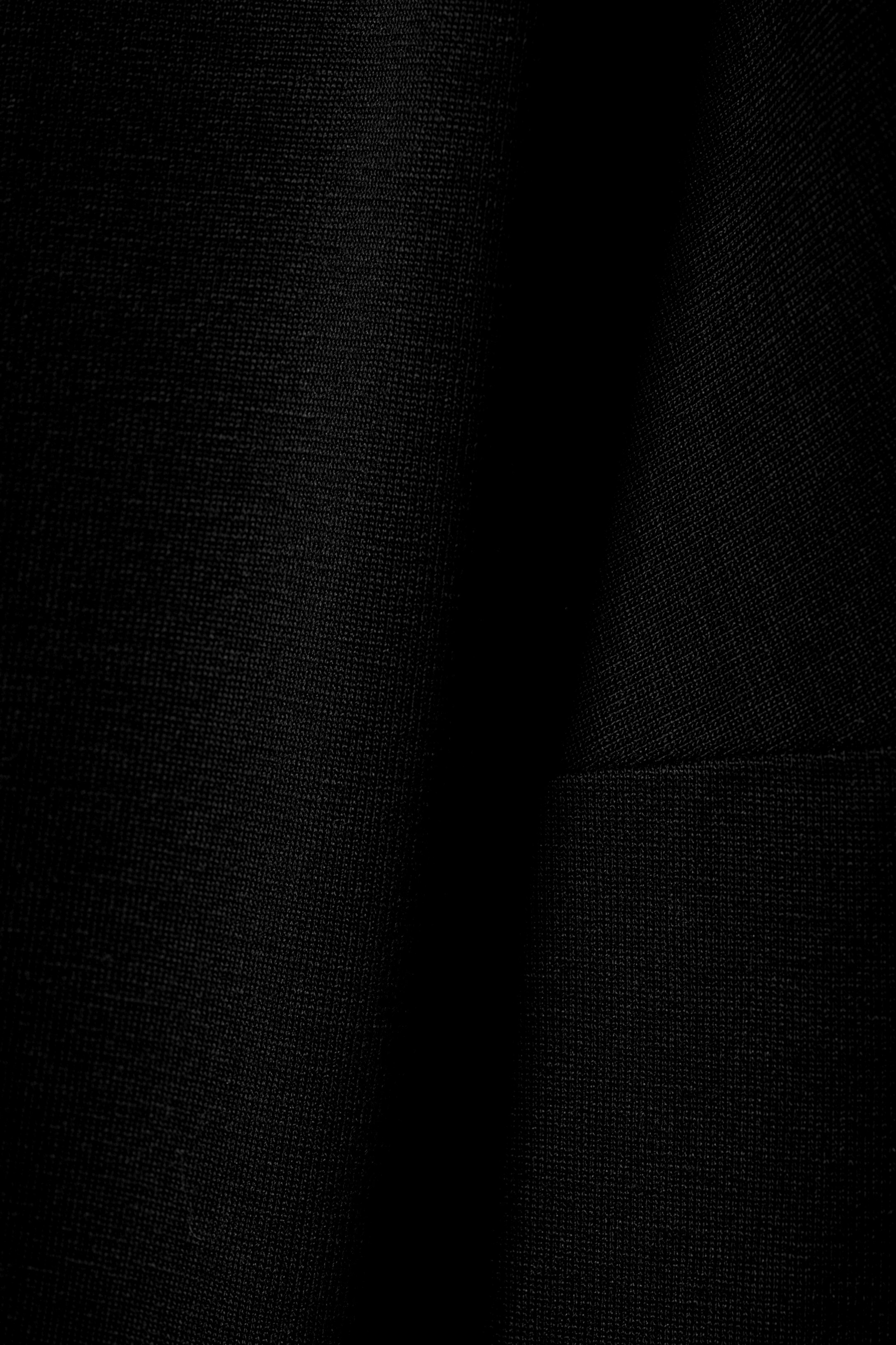 Grösseres Bild ansehen: Drapiertes langärmeliges Lyocell-Top - Schwarz - DAMEN | H&M CH 2