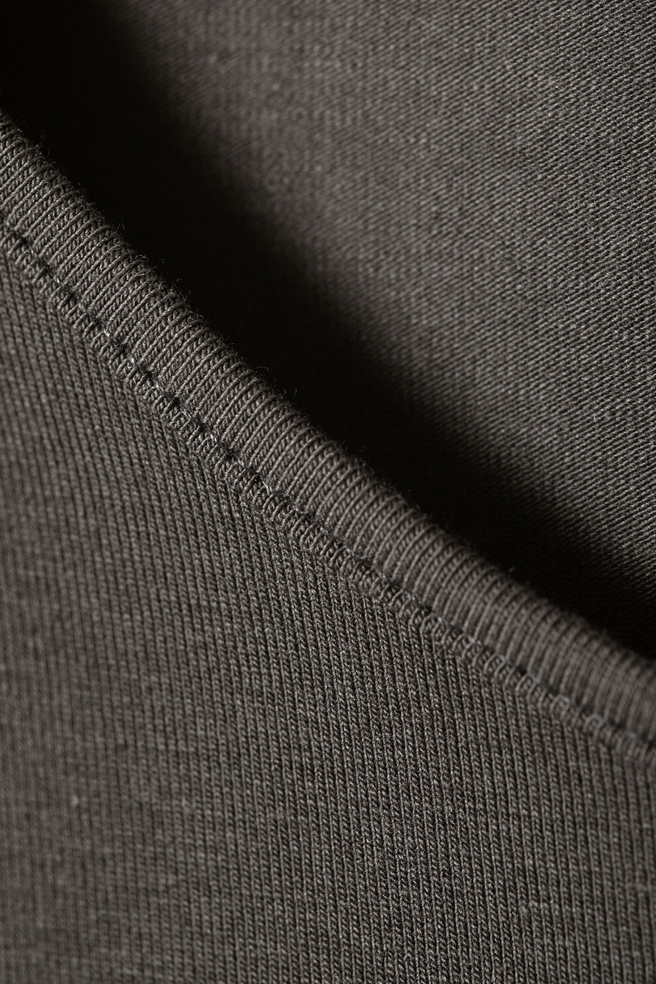 Dark Grey - Sleeveless Cotton Jersey Maxi Dress - 4