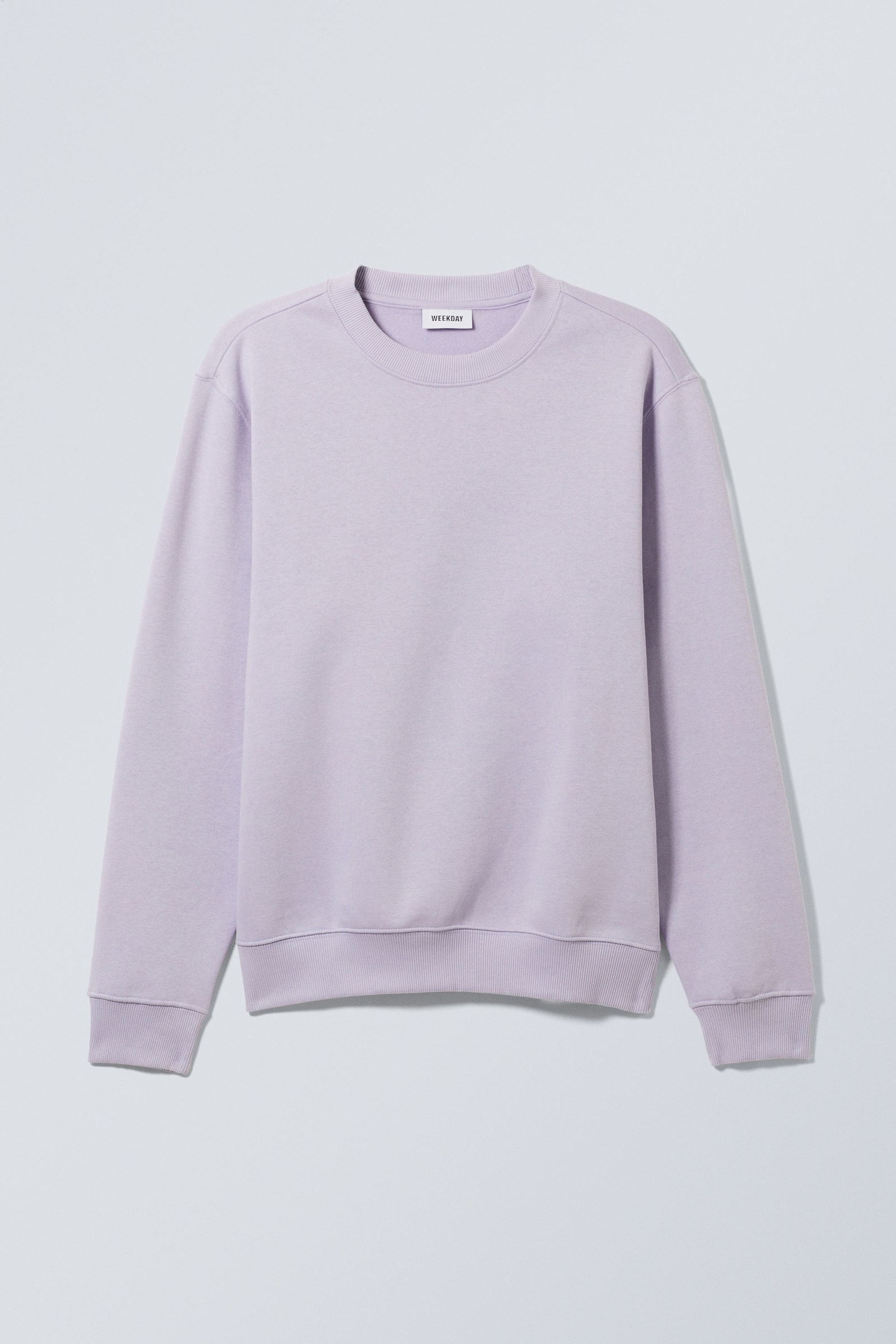 Helles, staubiges Lila - Mittelschweres Standard-Sweatshirt - 0