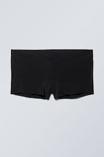 Schwarz - Bikini-Hotpants - 0