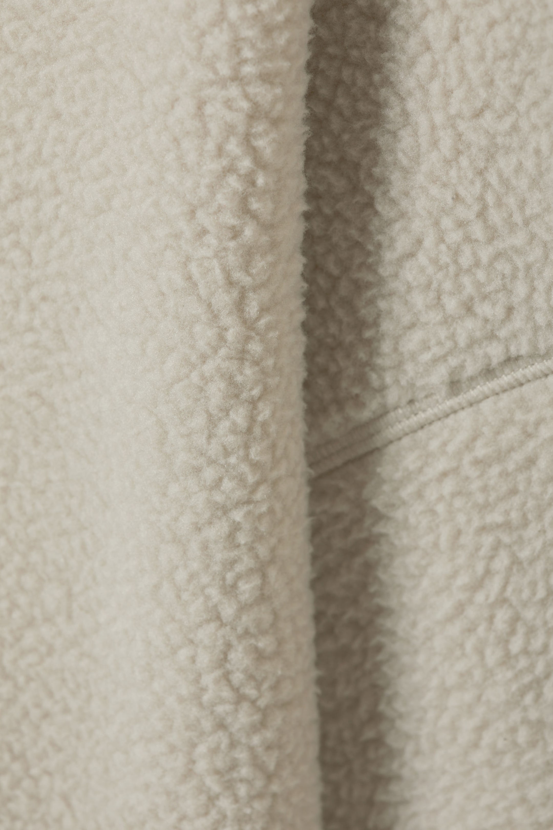 Helles Maulwurfsgrau - Fleece-Sweatshirt - 2