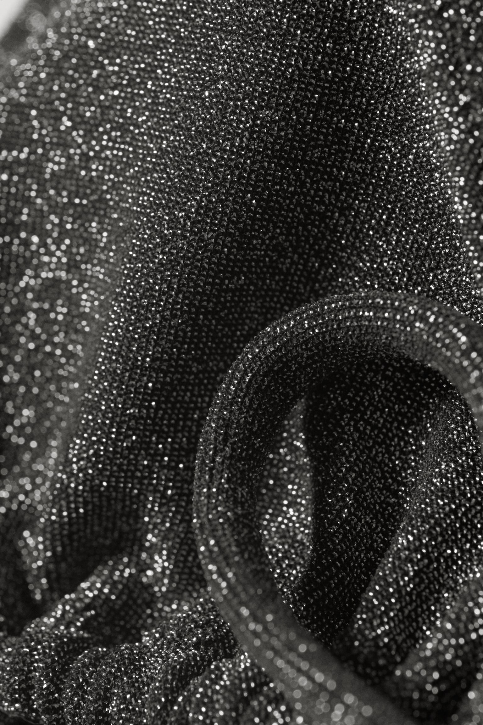 Góra od kostiumu - Ciemnoszary - brokat - 3