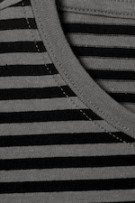 Dusty Grey - Slim Short-Sleeved Cotton T-shirt - 1