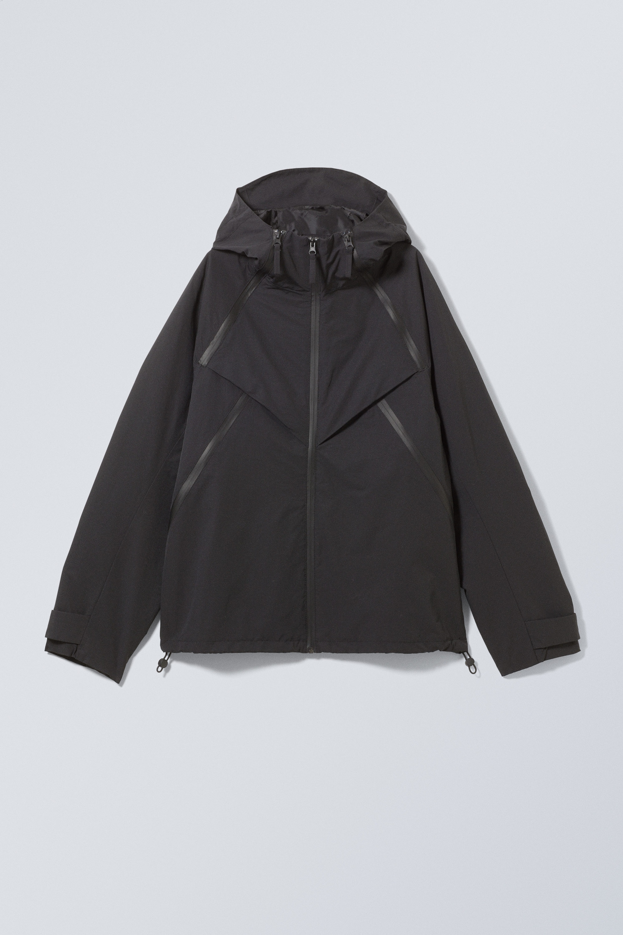 Schwarz - Windjacke Tashi - 1