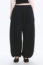 Dark Blue - Loose Heavyweight Sweatpants - 1