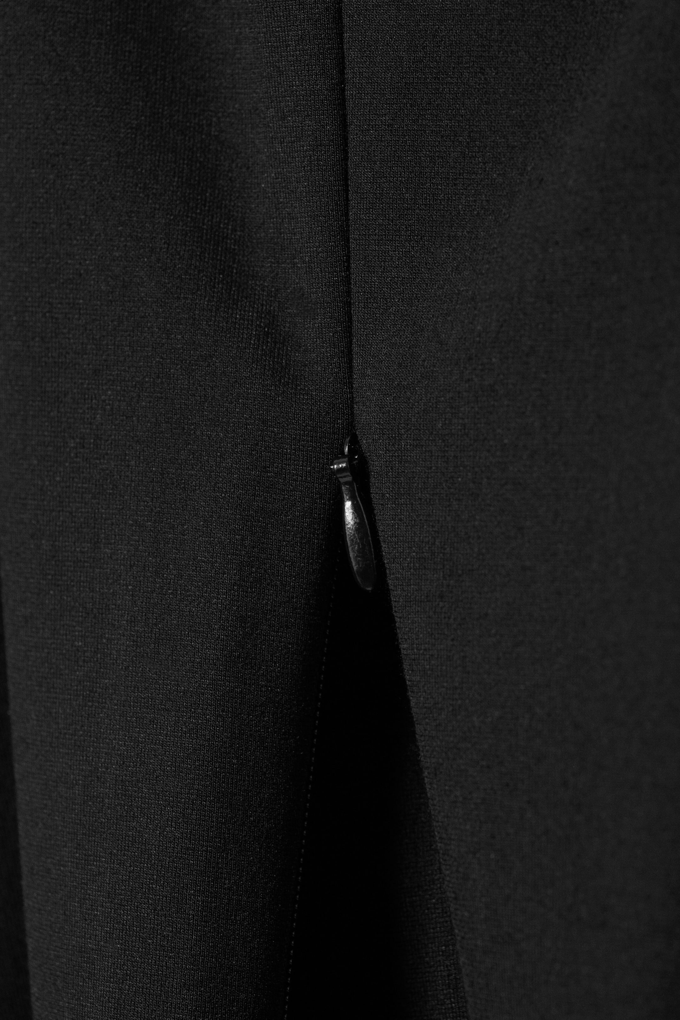 Dunkel - Stretchhose mit Reißverschluss - 4