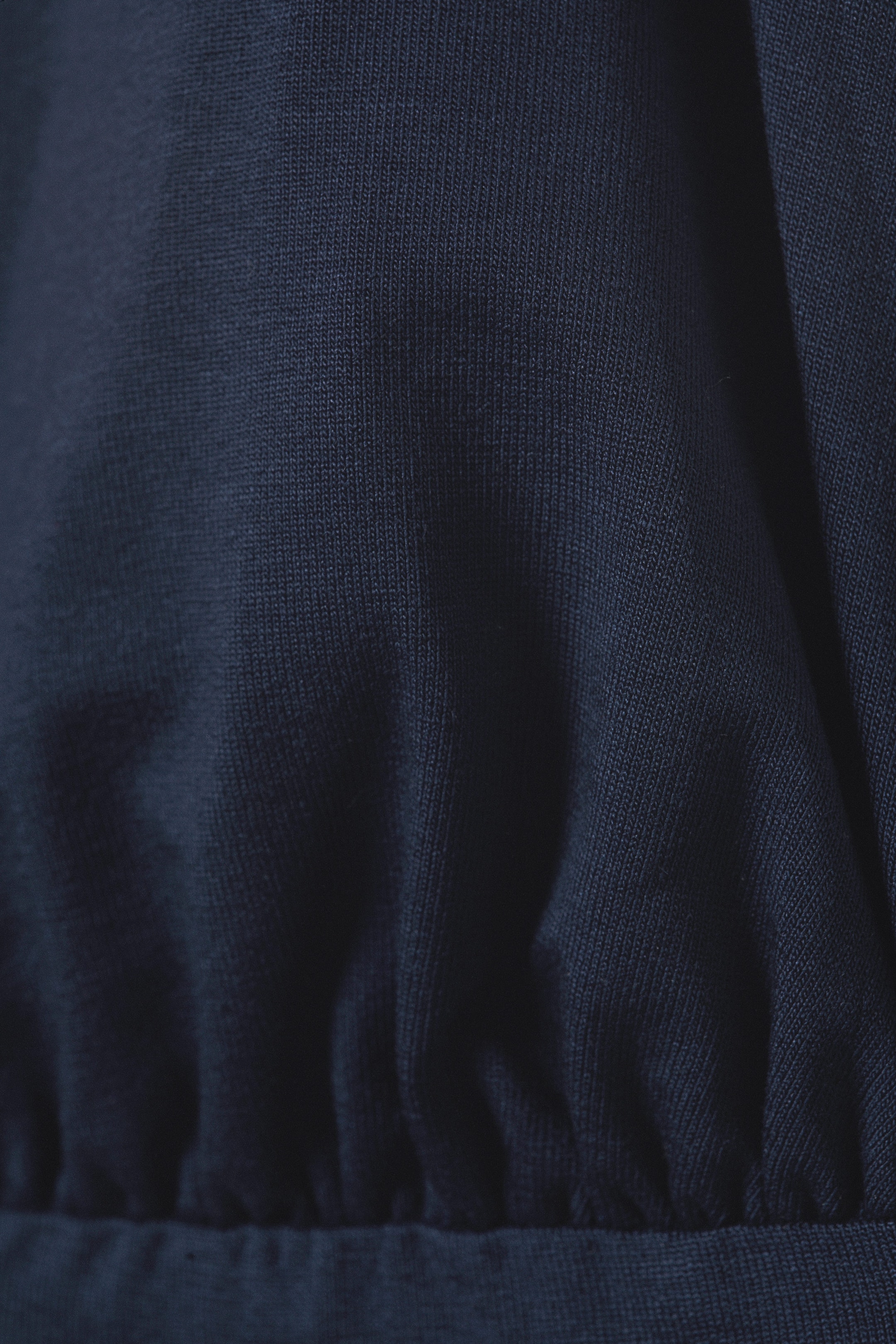 Dark Blue - Deep Halterneck Top - 2