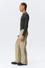 Washed Beige - GIA F FLARED WORKWEAR TROUSERS - 2