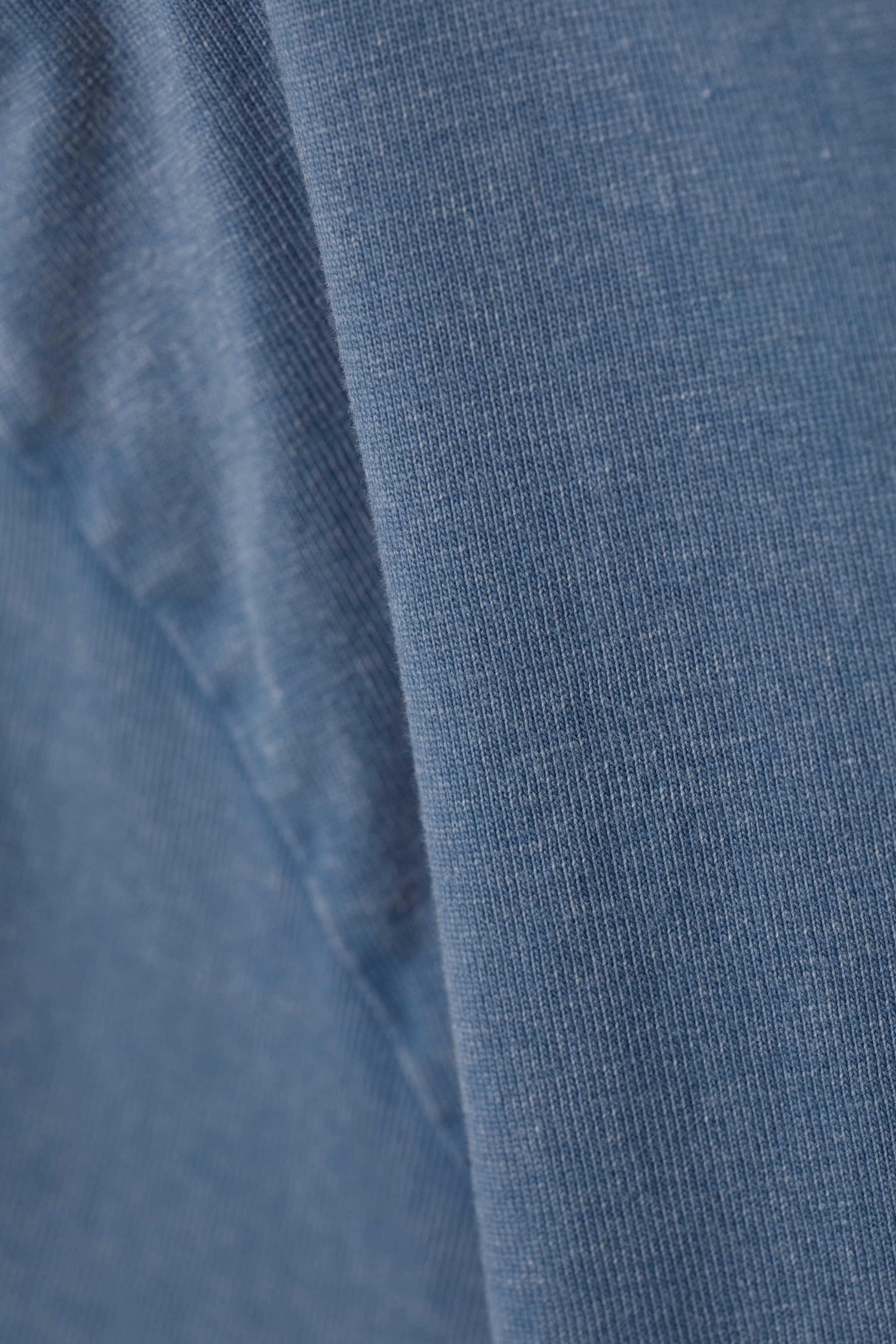 Verwaschenes Blau - Schweres Oversized-T-Shirt - 1