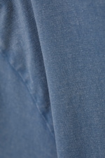 Verwaschenes Blau - Schweres Oversized-T-Shirt - 1
