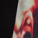 Red Tie-Dye & Solid Black - 2-pack Tie-Dye Crew Socks - 1