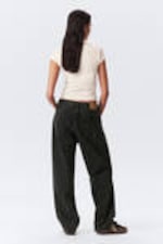 Tuned Black - Schwarz - Galaxy Loose Straight Leg Jeans - 8