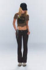 #272628 - Booty Bei Low Waist Skinny Bootcut Jeans