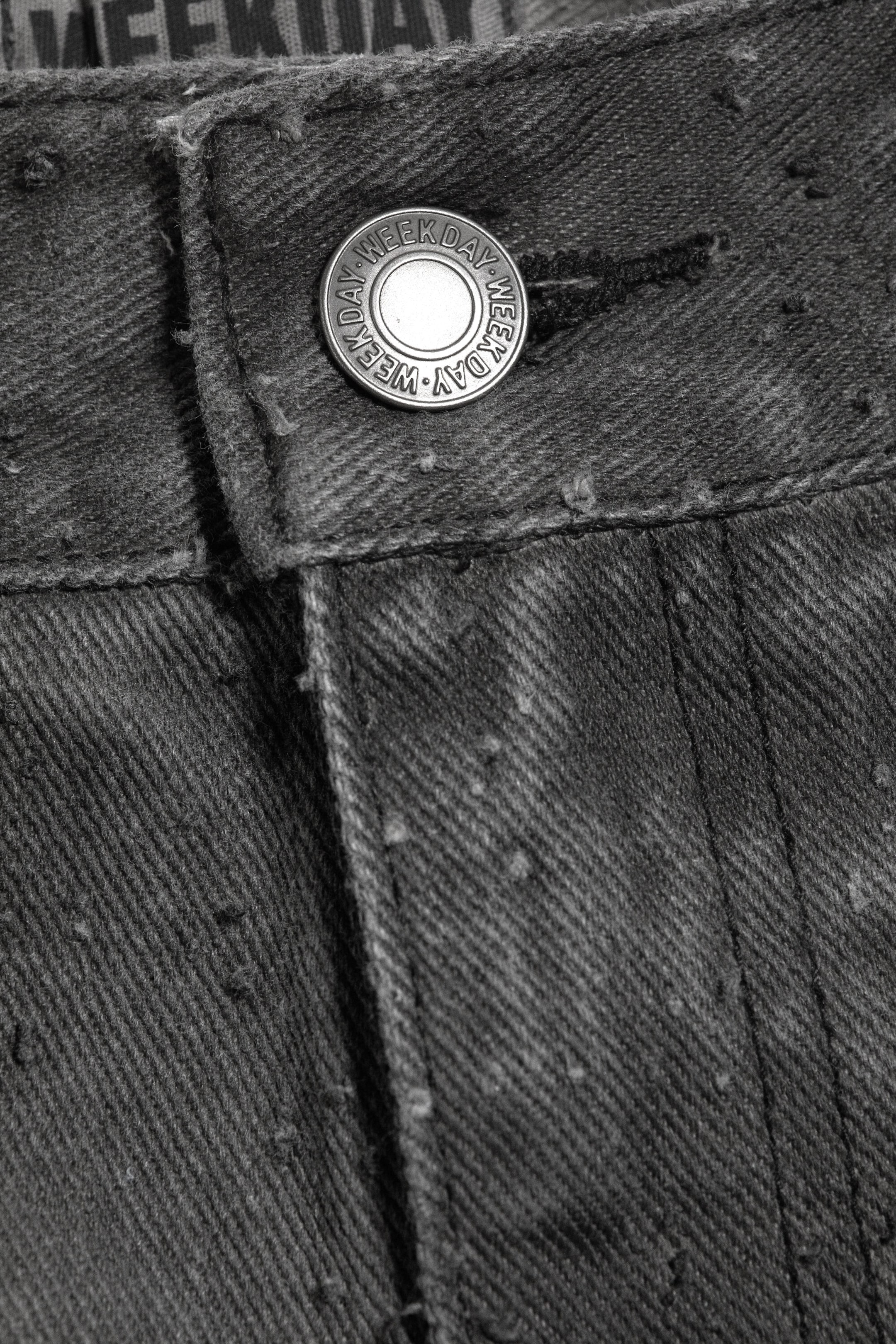 Mörkgrå - Lediga Lågmidjade Bootcut-byxor - 5