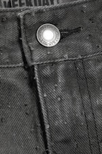 Mörkgrå - Lediga Lågmidjade Bootcut-byxor - 5