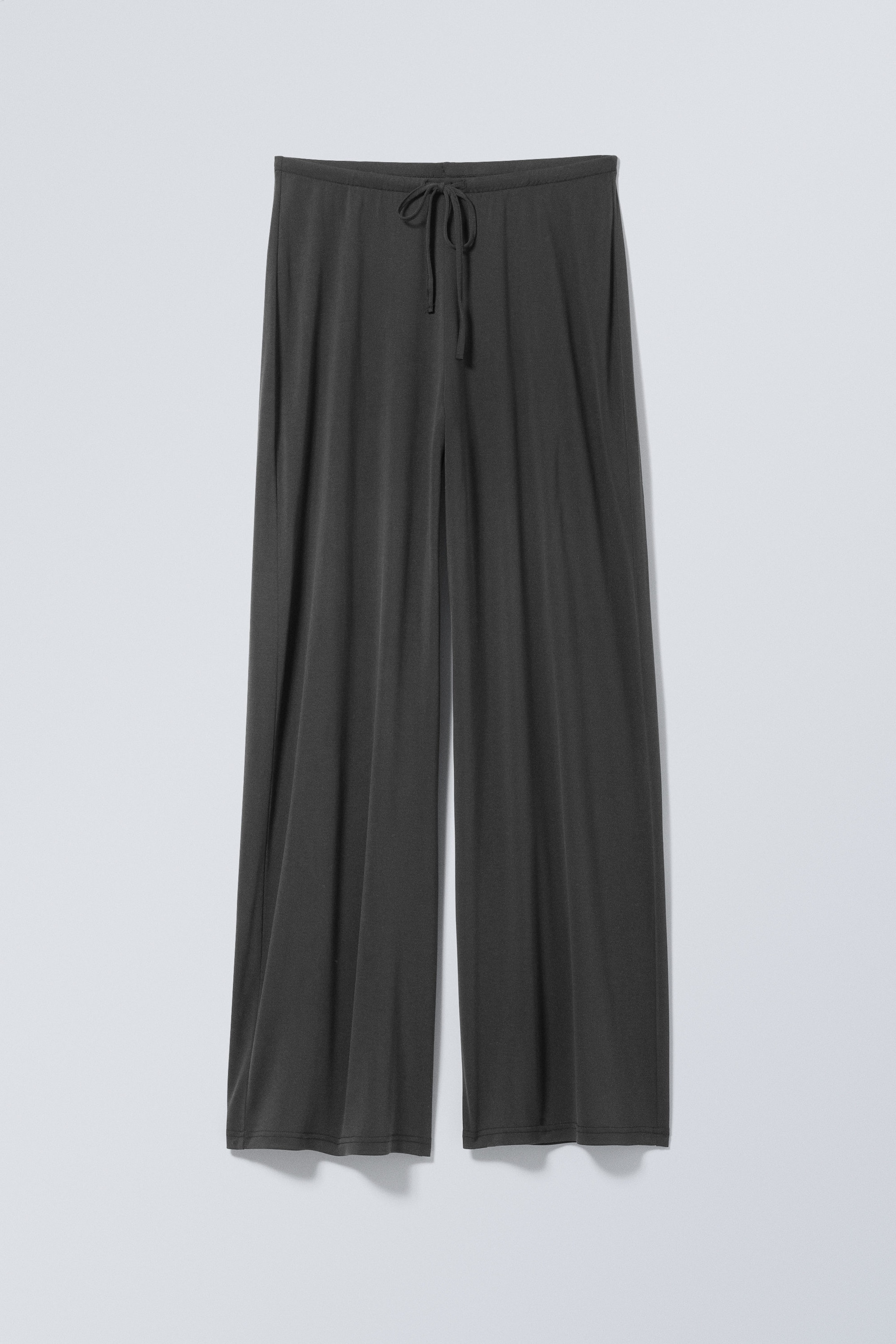 Noir - Pantalon à enfiler en jersey Fine - 0