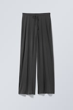 Noir - Pantalon à enfiler en jersey Fine - 0