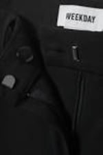 Black - Kate Flared Suiting Trousers - 1