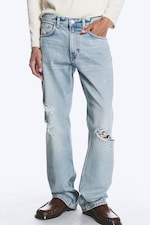 Bleached Sky - Mittelblau - MERCURY MID WAIST RELAXED BOOTCUT JEANS - 1