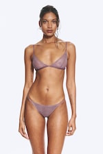 Dusty Lilac - 2-pack Lace Tanga Briefs - 1