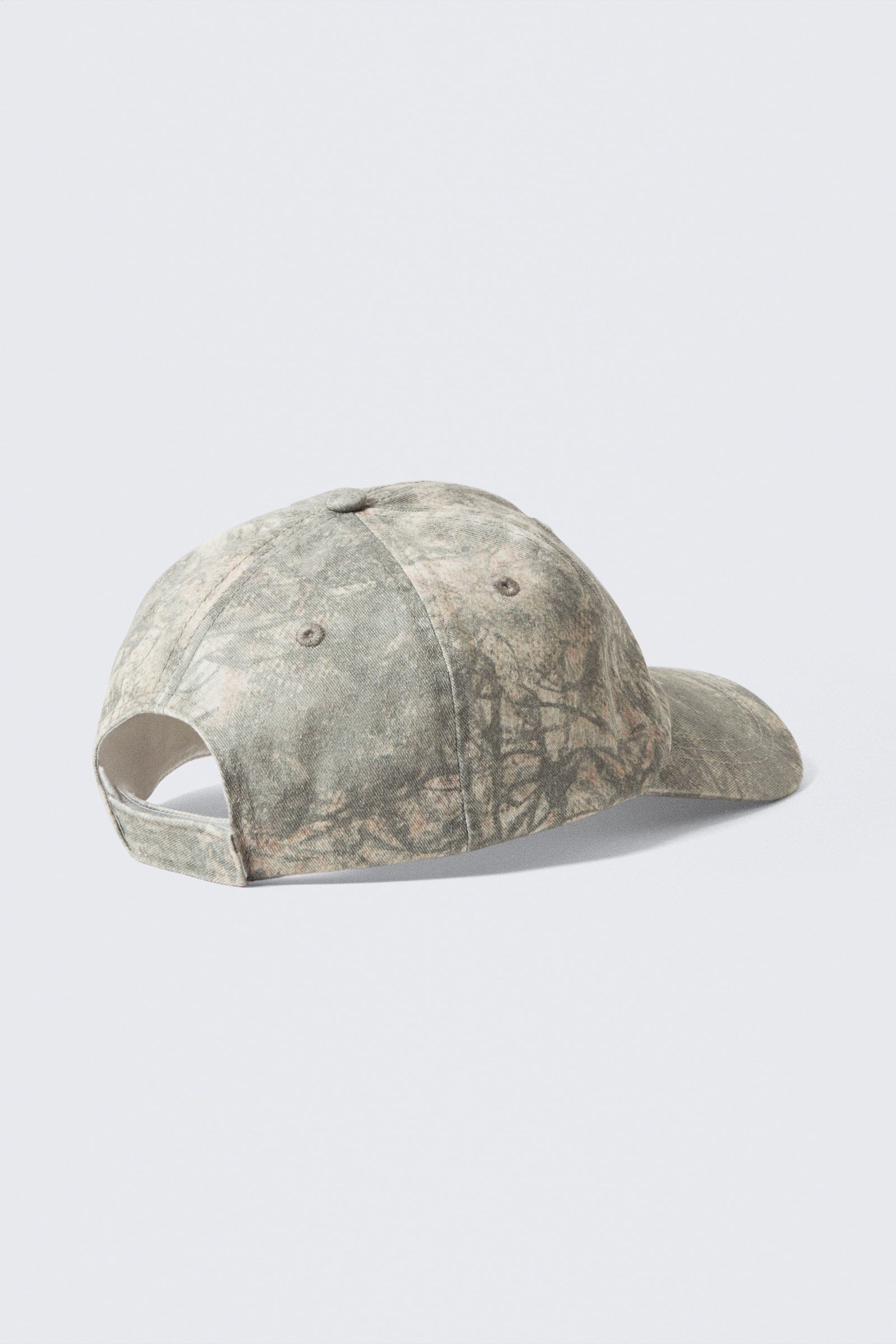 Faded Woodland - Beige - Printed Baseball Cap - 3