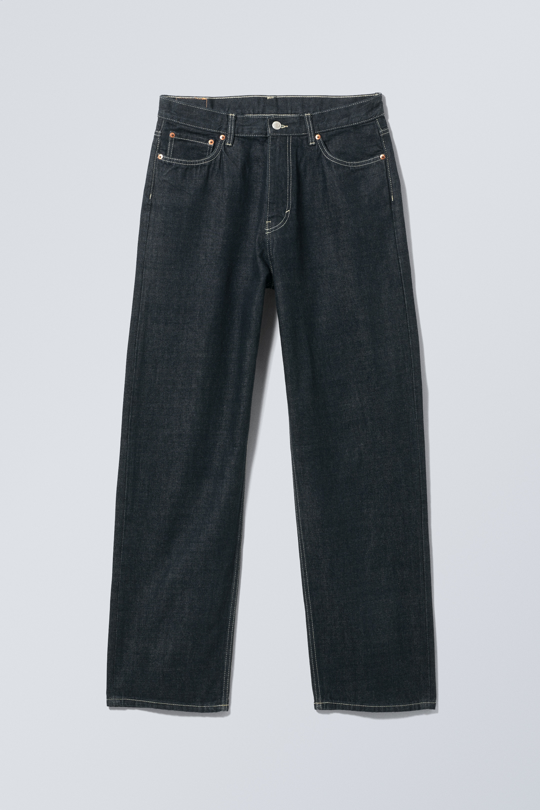Ver imagen más grande: Vaqueros de pernera recta y corte holgado Galaxy - Blue Rinse - HOMBRE | H&M ES 1