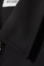 Black - Curtis Relaxed Overshirt - 1