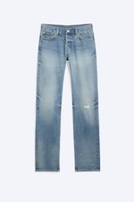 Stirrup Blue - Mittelblau - Comet Low Waist Slim Fit Straight Jeans - 5