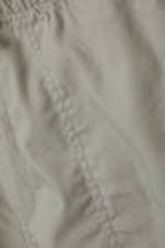 Helles Staubgrau - Weite Twill-Hose - 1