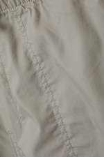 Ljus dimgrå - Raka lösa byxor i twill - 1