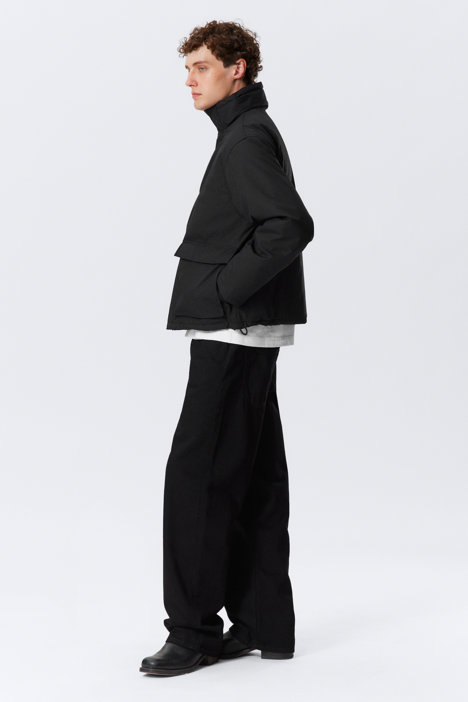 RELAXED TRANSITION JACKET - Zwart - 4