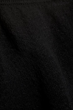 Svart - Minikjol i bomull - 5