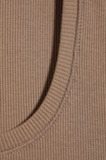 Dusty Mole - Ribbed Square Tank Top - 4