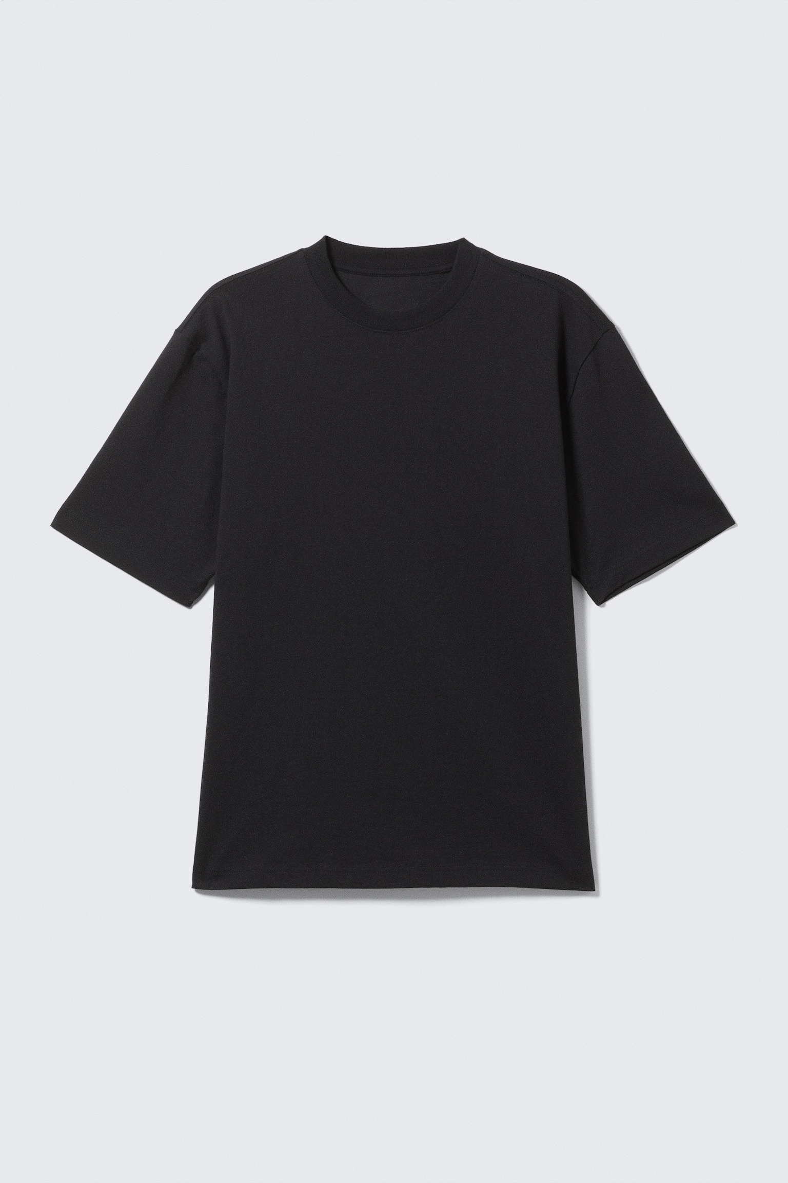 T-shirt relaxed in cotone a maniche corte - Blu navy/Verde scuro/Bianco/Nero/Marrone scuro/Azzurro/Verde kaki polvere/Grigio mélange - 2