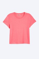 Rose fluo - Mini T-shirt coupe standard - 0