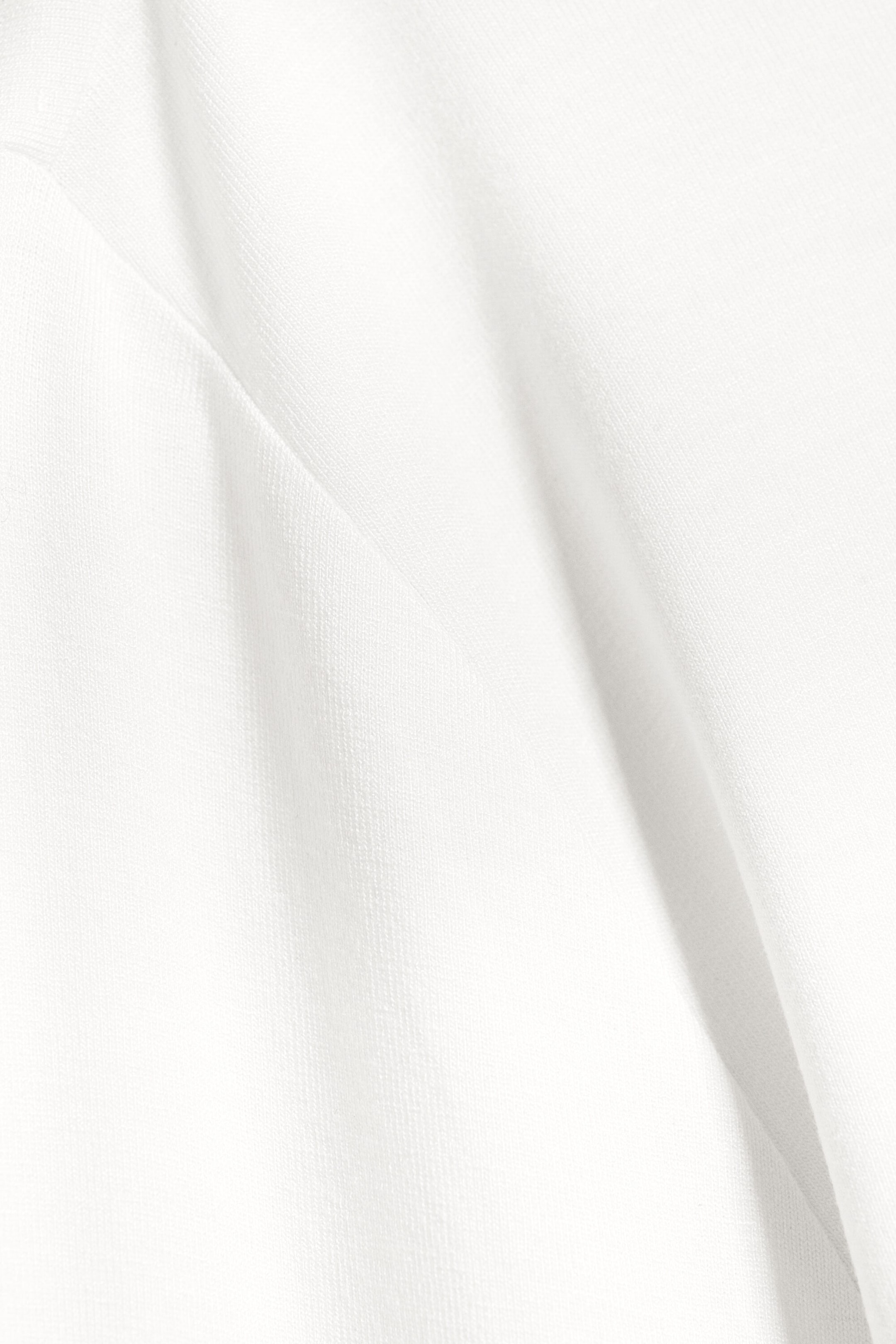 Weiß - Longsleeve-Top aus Viskose - 5