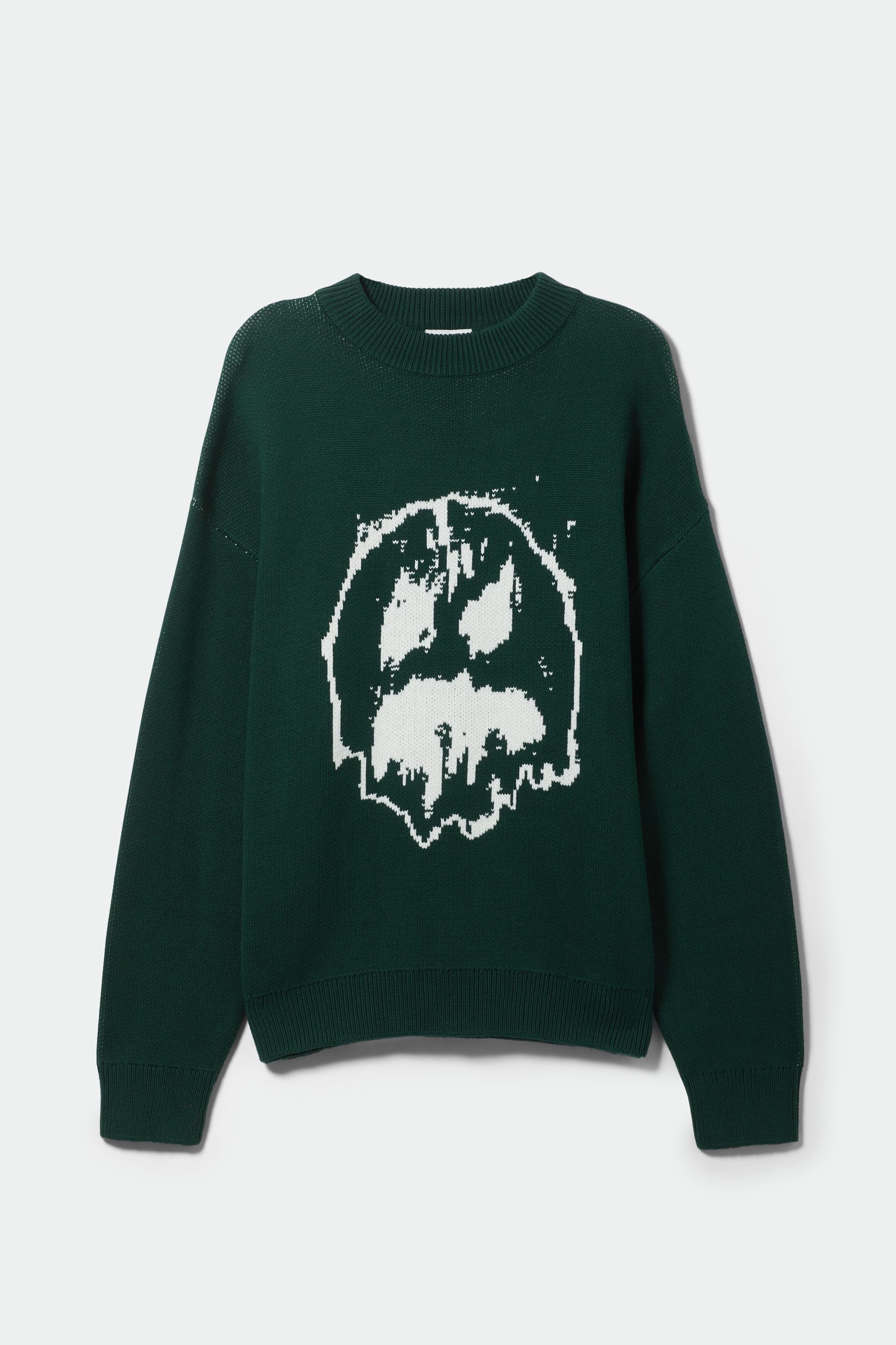 Größeres Bild ansehen: Jacquard-Pullover John mit Allover-Print - Drainiert - Men | H&M DE 1