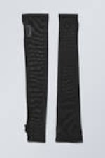 Black - Mesh sleeves - 0