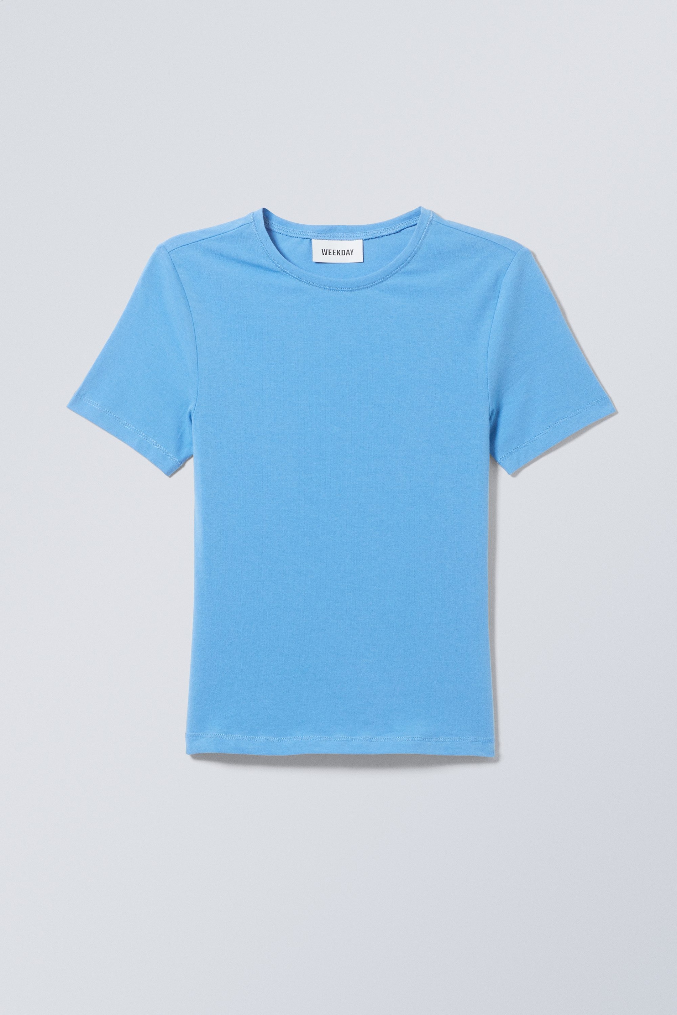 Bleu vif - T-Shirt slim - 0