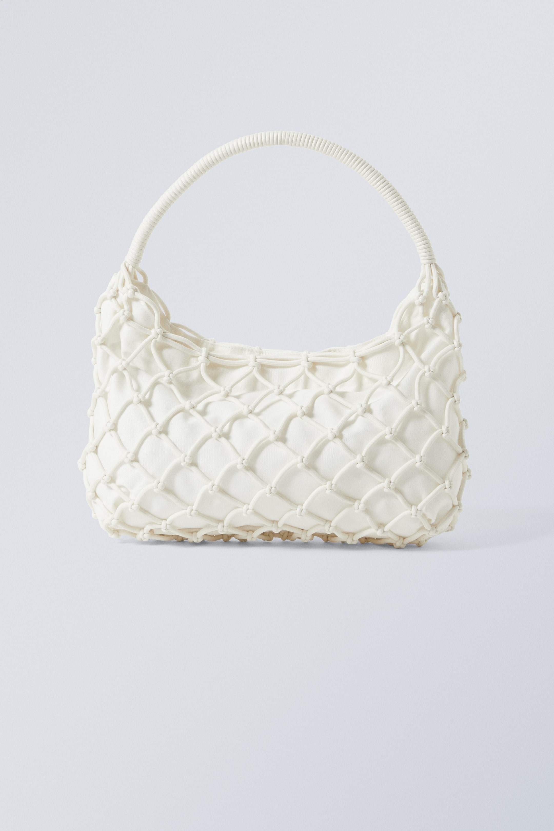 White - Nomi Net Handbag - 0