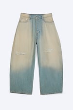 Honey Blue - Medium Blue - VOID LOW RISE LOOSE BAGGY JEANS - 4