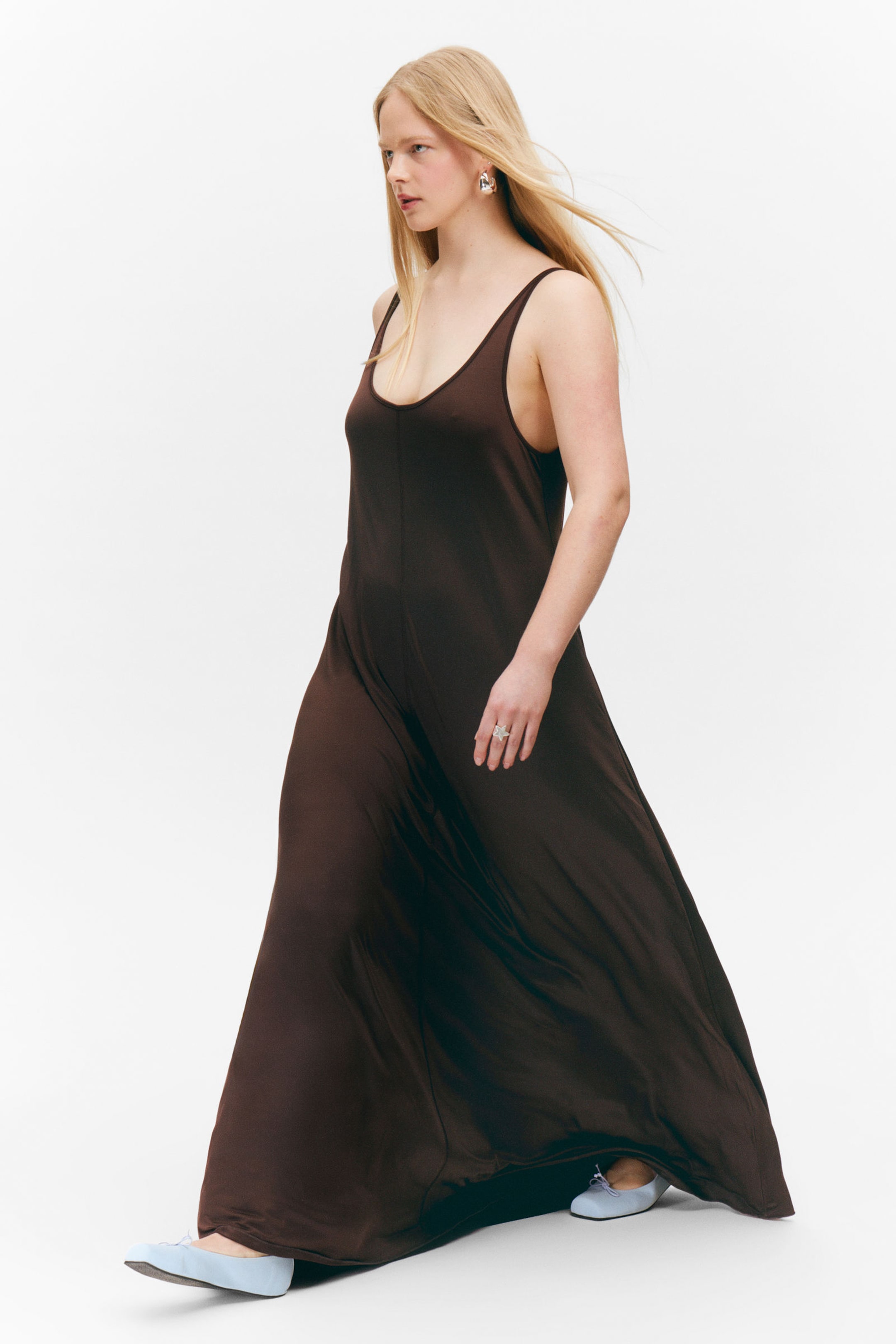 #423935 - Ärmelloses Tank-Maxikleid - 1