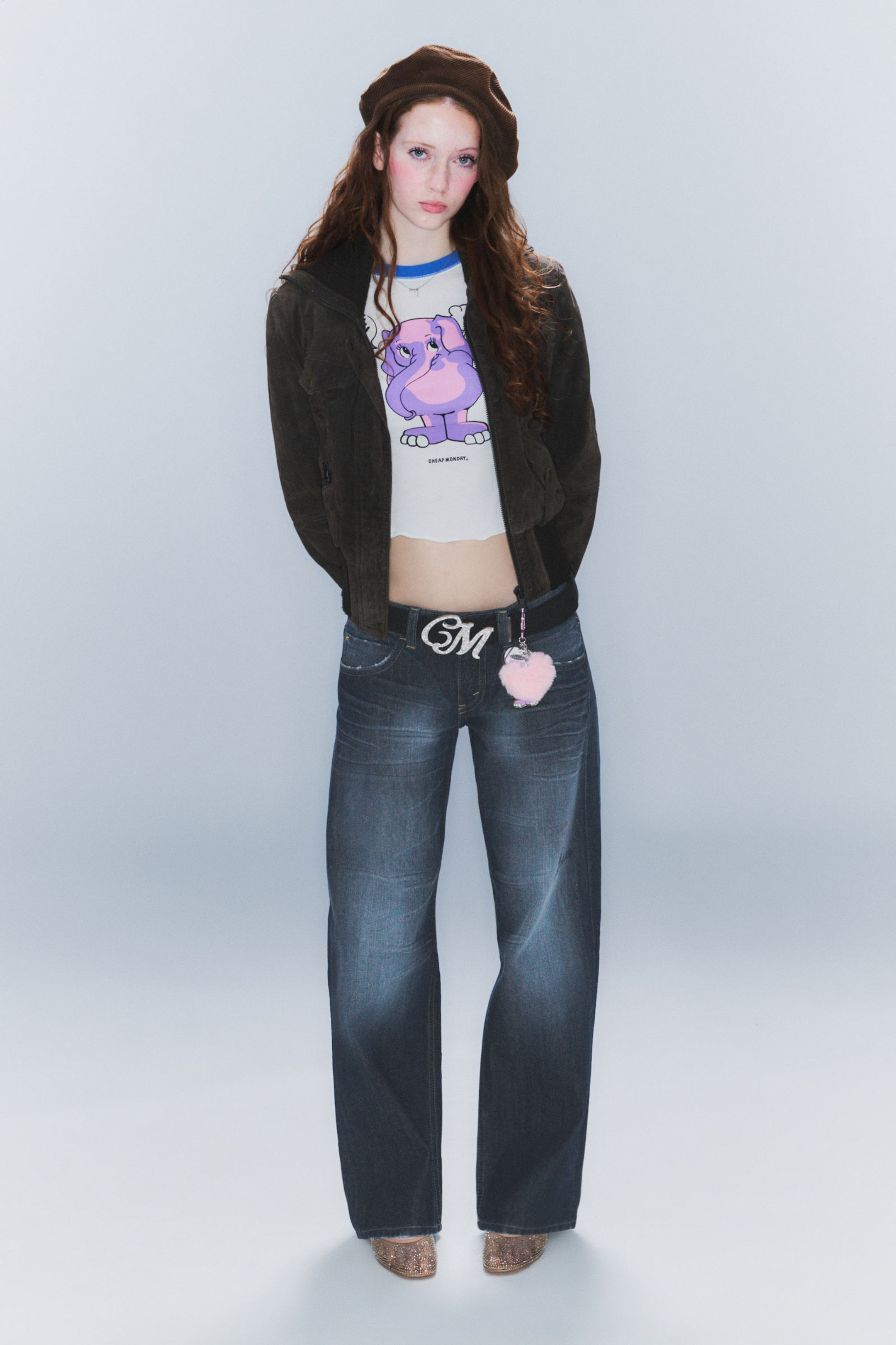 #4C5164 - Anti Low Waist Regular Straight Jeans - 2
