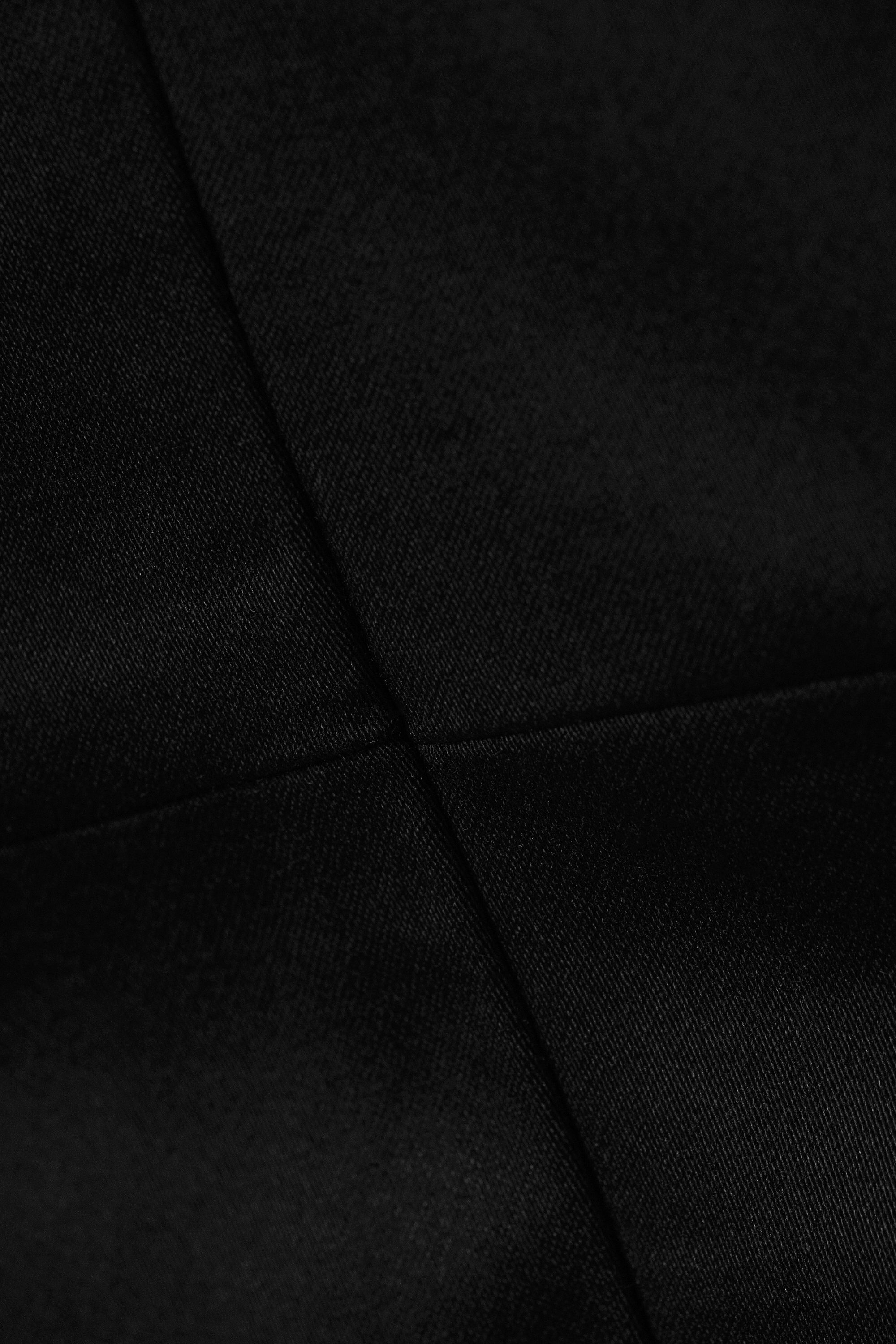 Svart - Tight body med fyrkantig halsringning - 5