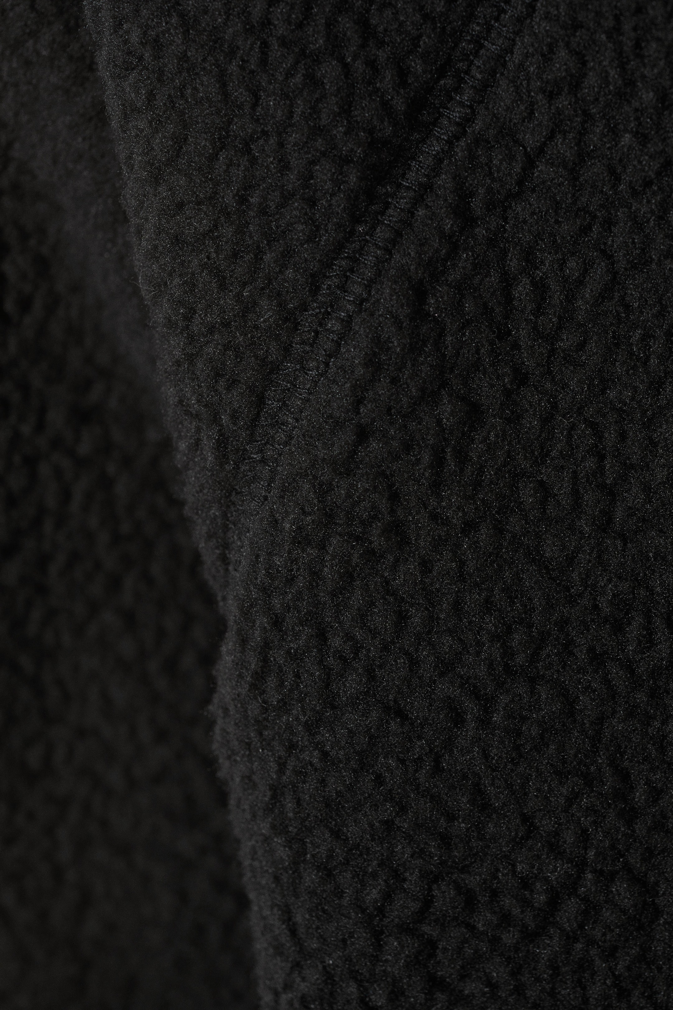 Svart - Alexis Fleece Sweatshirt - 1