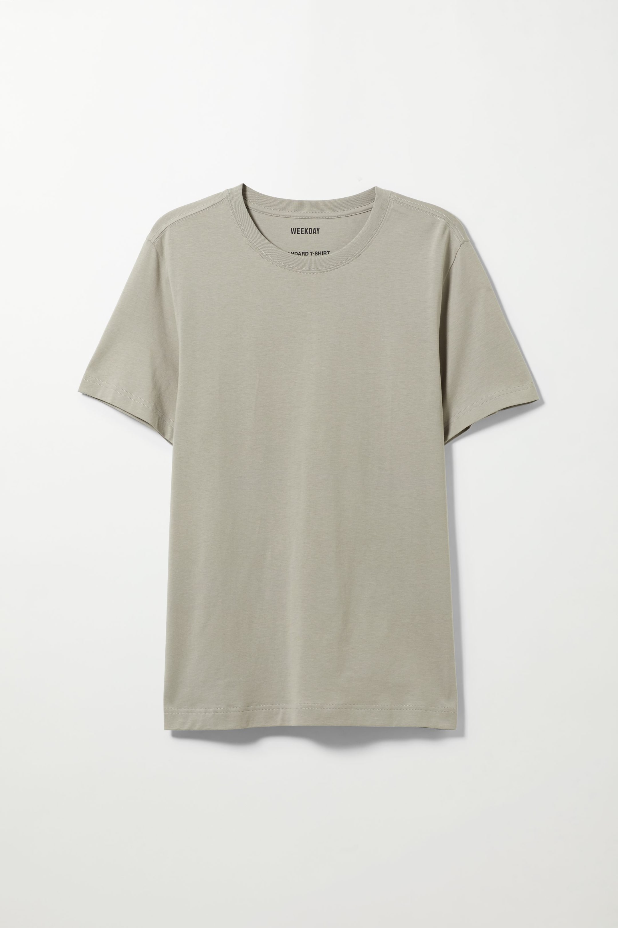 Grey - Standard Midweight T-shirt - 0