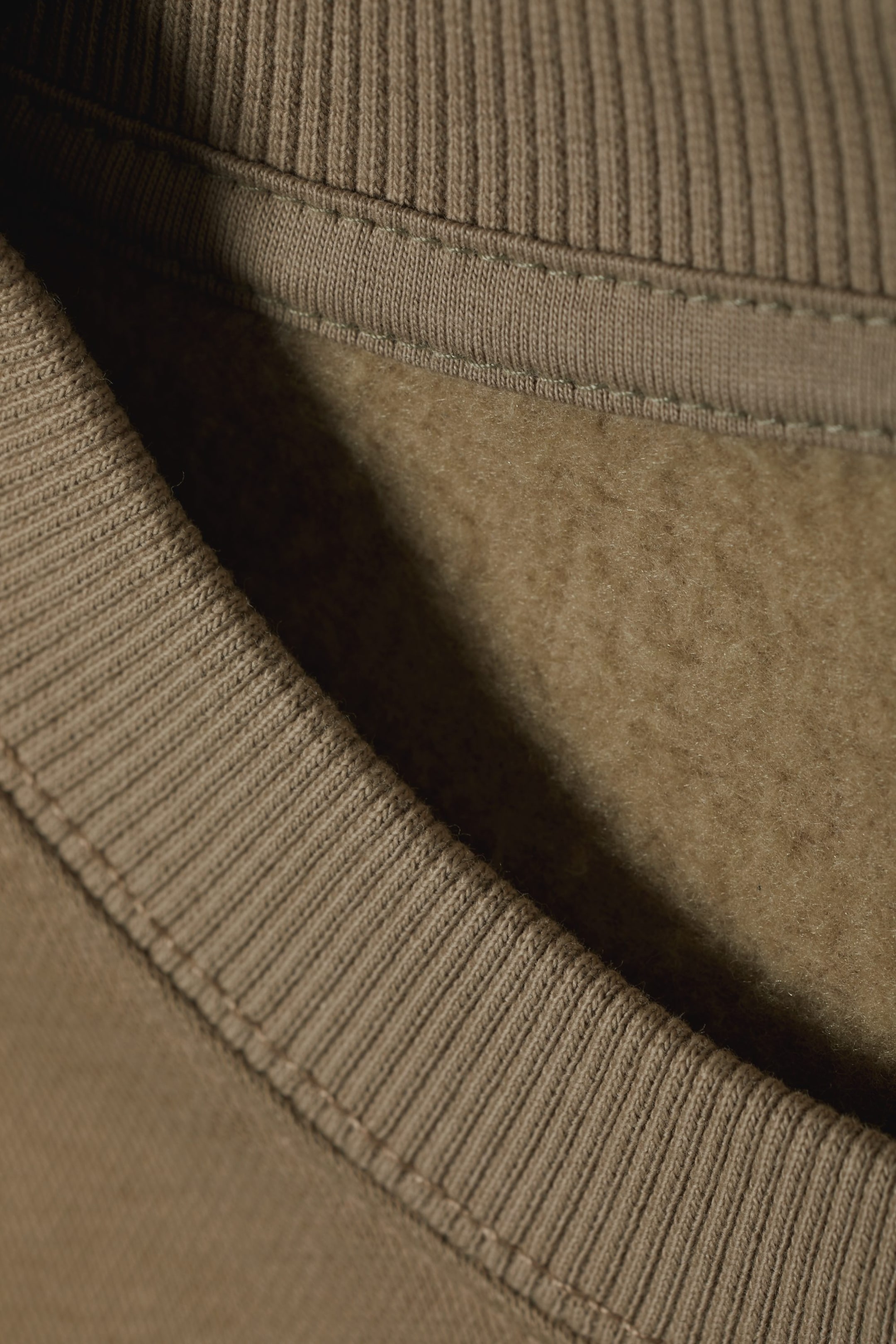 Dark Beige - Standard Sweatshirt - 1