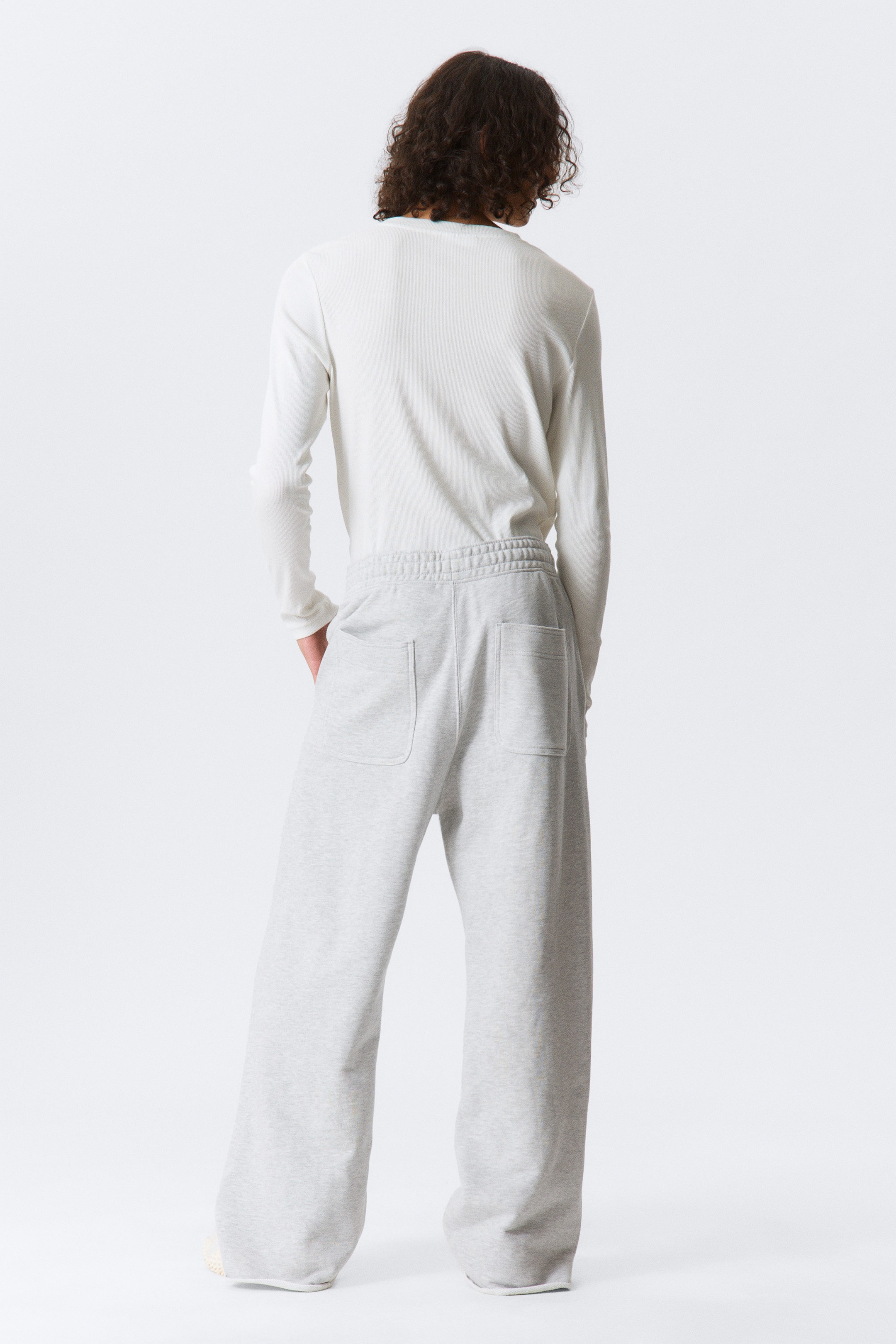 Light Dusty Grey - Astro Loose Terry Sweatpants - 10