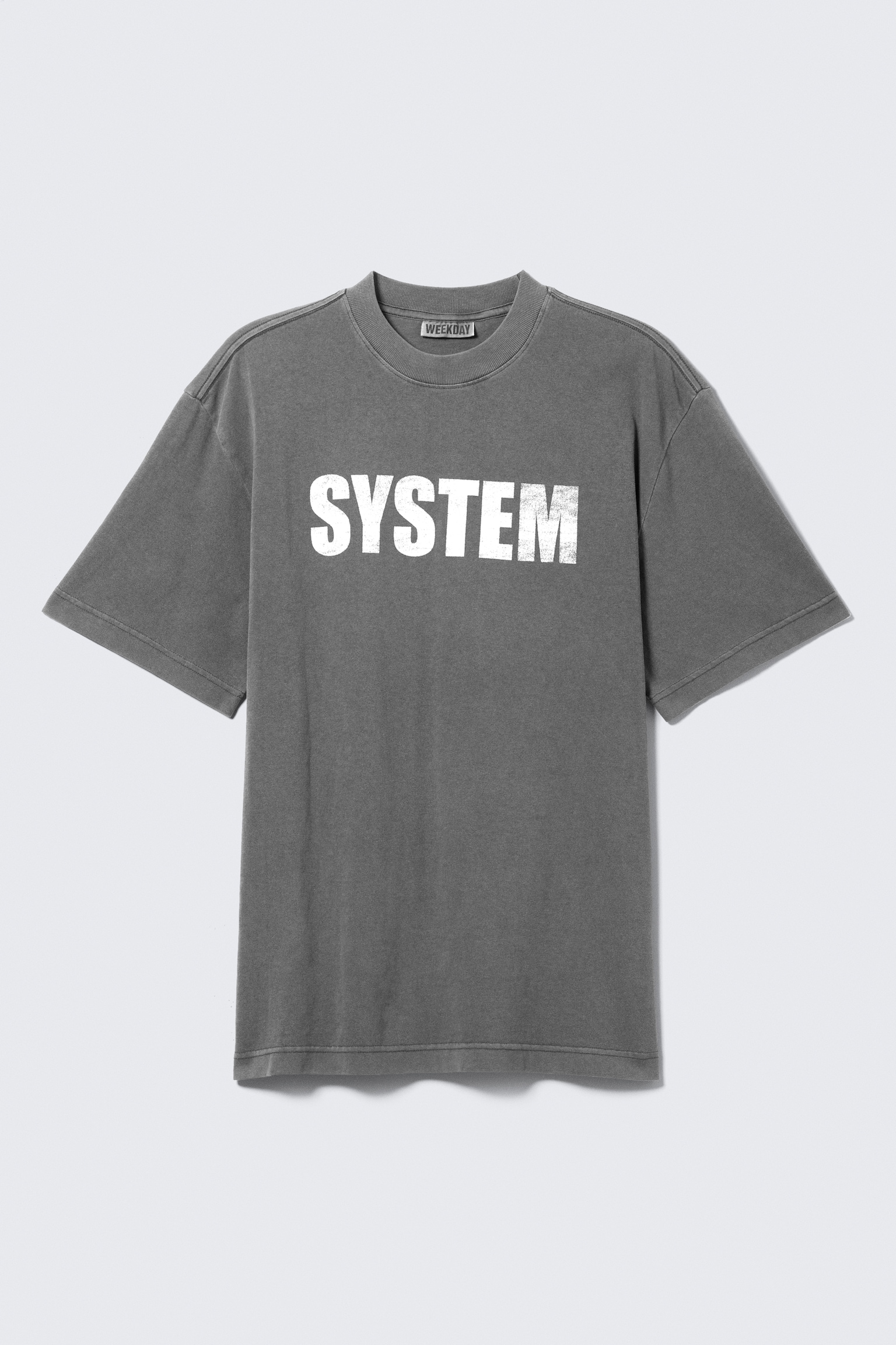 Relaxed fit T-shirt met grafische print - Washed Black - SYSTEM/Black - Team Building/Black - Thunder Tour/Black - Cosmic Eagle/Black - Dragon Gate/Dark Brown - Drea8m - 2