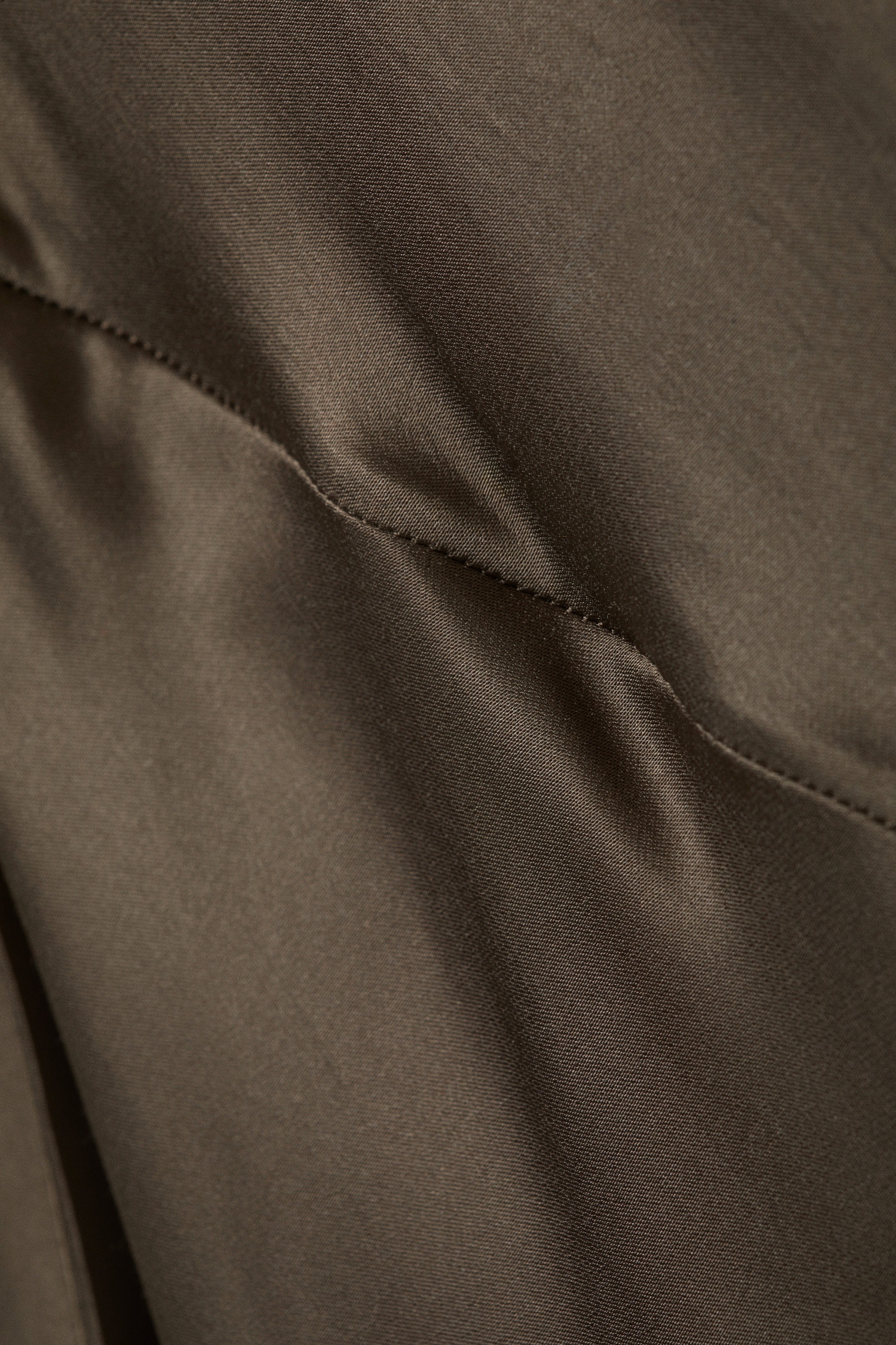 Dark Mole - Satin Boat-Neck Maxi Dress - 2